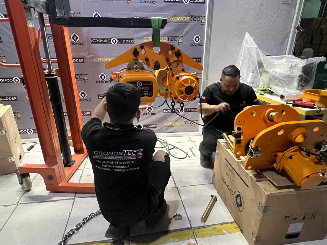 Tecle eléctrico o Polipasto eléctrico CRONOS