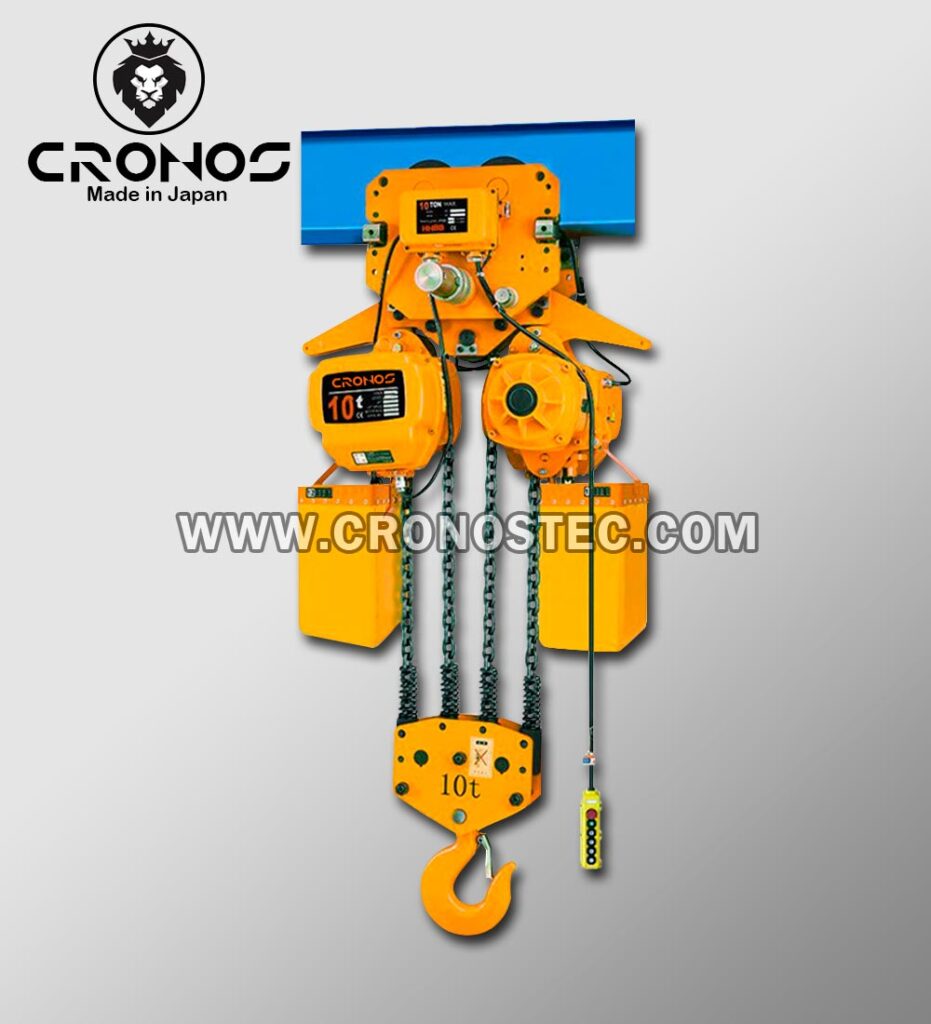 tecle electrico – tecle con trolley 10 ton