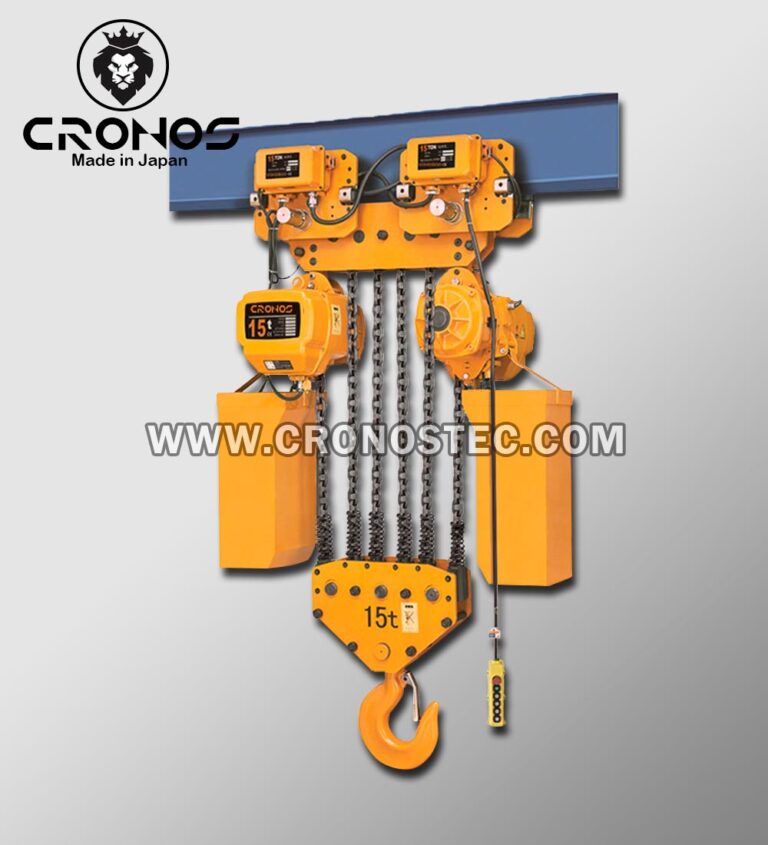tecle electrico – tecle con trolley 15 ton