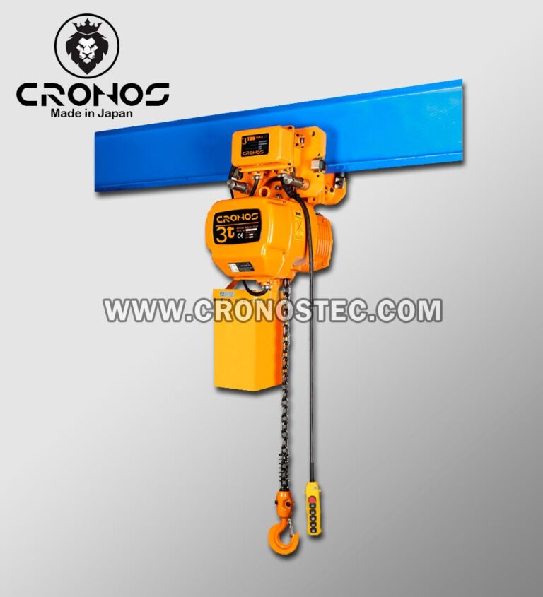 tecle electrico – tecle con trolley 3 ton